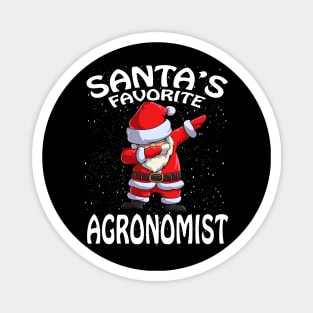 Santas Favorite Agronomist Christmas Magnet